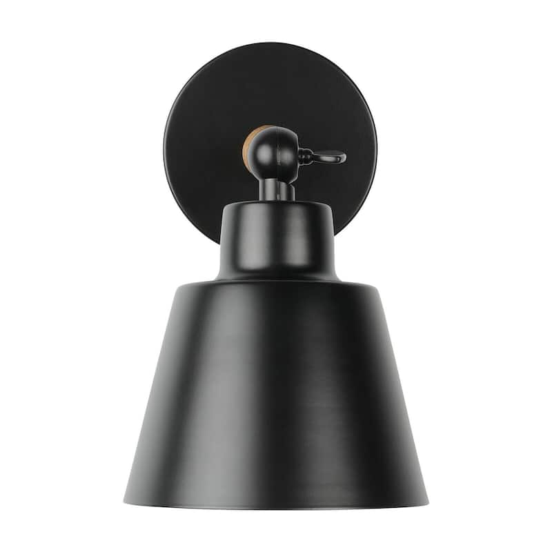 Adjustable Vintage Wall Sconces Bedside Bedroom Wall Light Fixtures - Lampshade Dia 5.1"