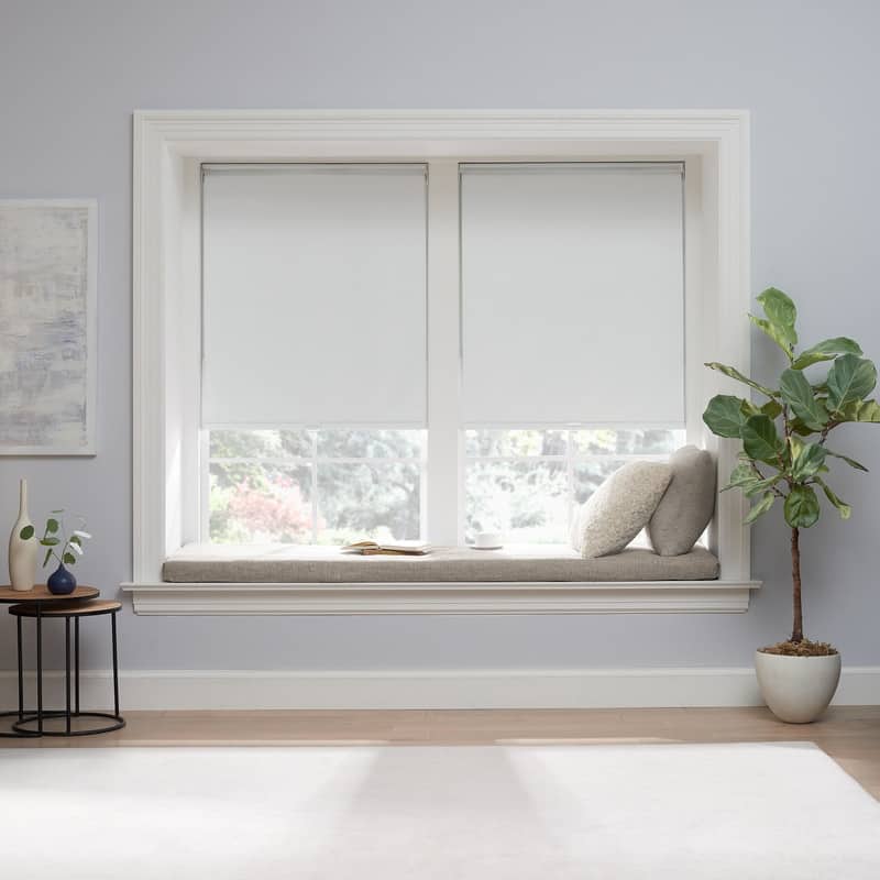 Eclipse Arbor Solid 100% Total Blackout Cordless Roller Shade