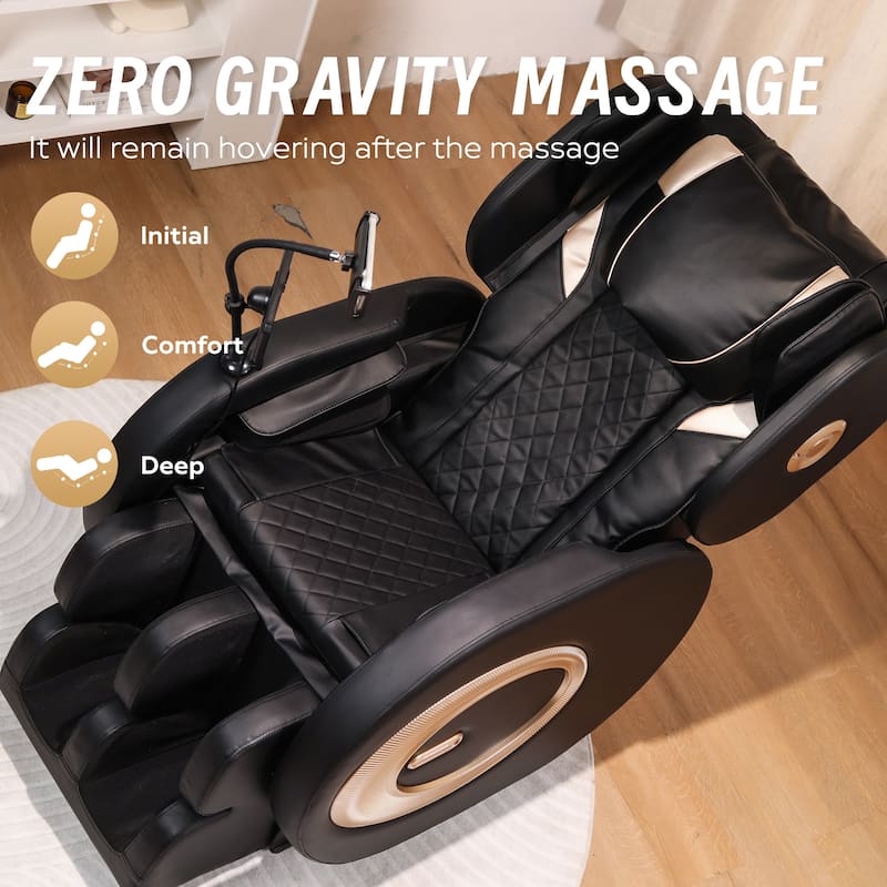 GDFStudio - Tom Massage Chair Recliner with Smart, User-Friendly Features