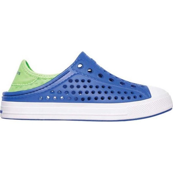 Shoe Blue/Lime - Overstock 