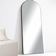 preview thumbnail 6 of 18, Modern Arched Mirror Full-Length Floor Mirror with Stand