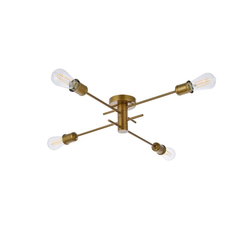 Bane 4 Light Flush Mount - 26 Inch