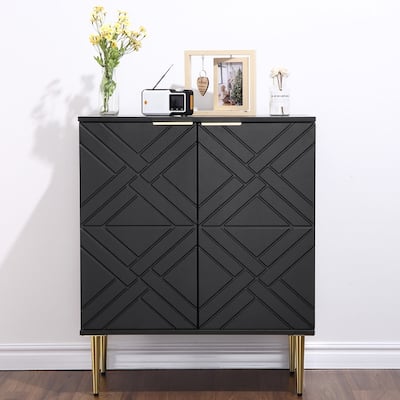 Storage Cabinet, Wooden Buffet Sideboards for Kitchen