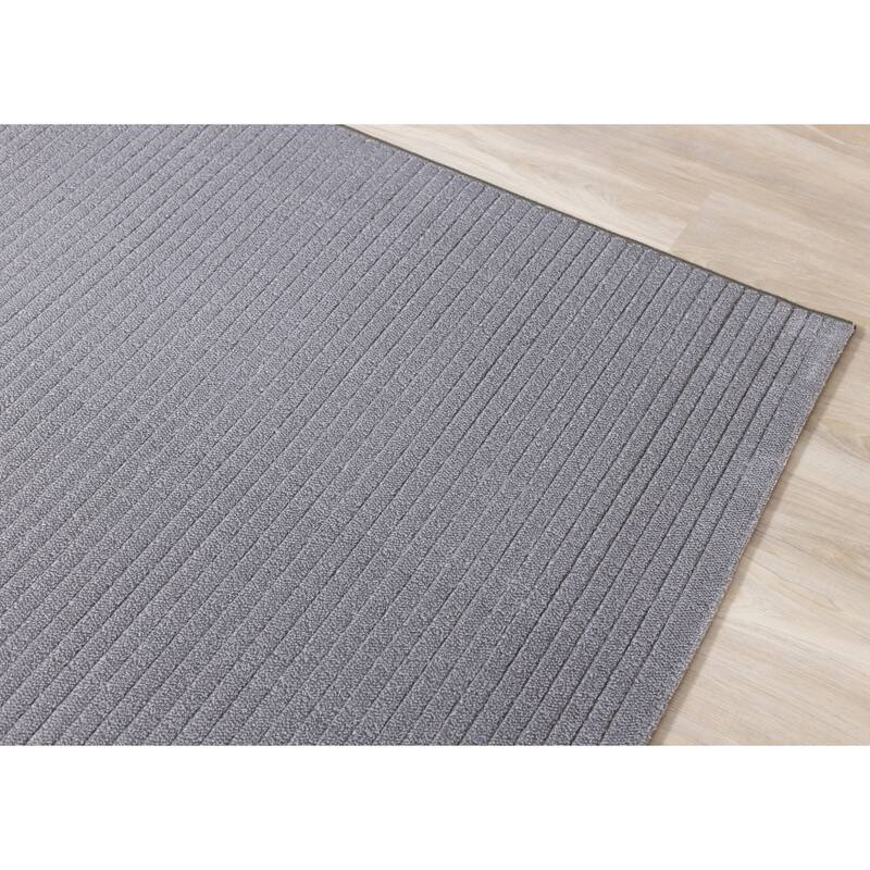 Elizabeth Collection - Grey Banded Rug