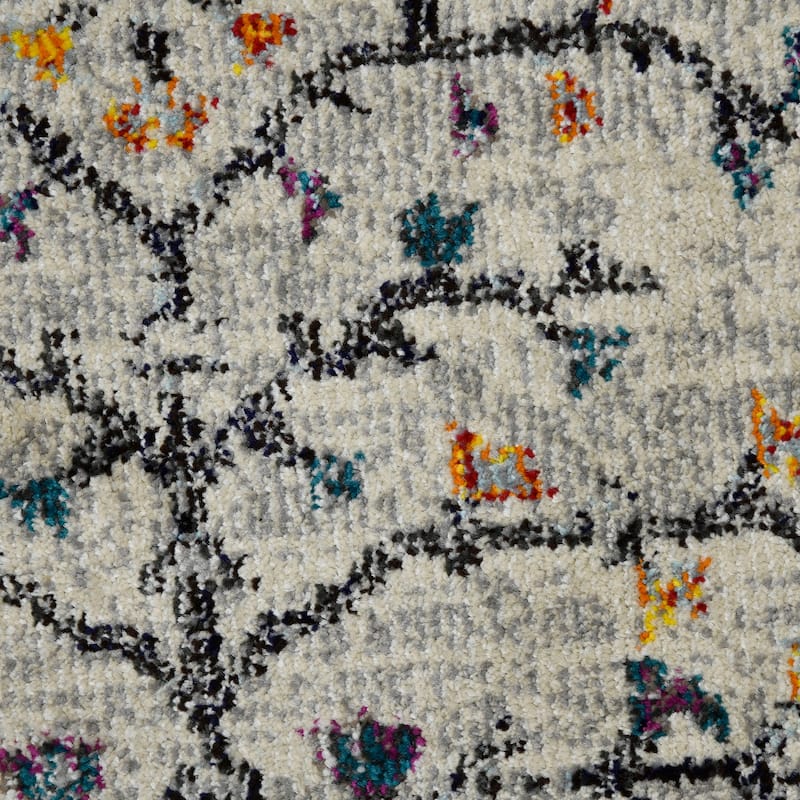 Marissa Mae Polypropylene Persian Boho Chic Rug