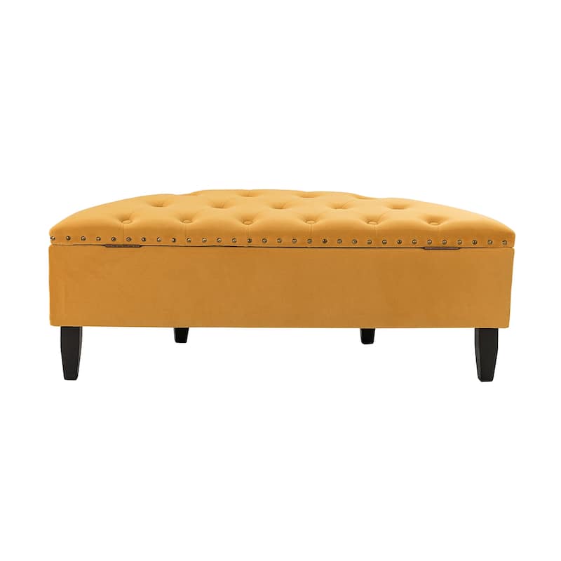 Iiuvai 43.3" Wide Bedroom Bench with Storage