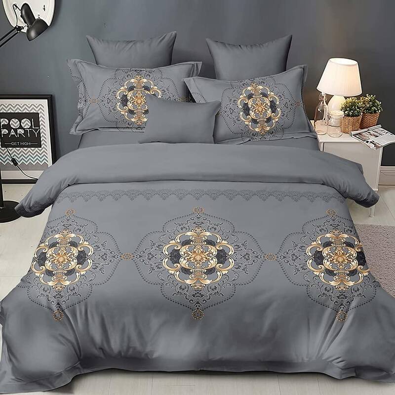 Shatex 3 piece Microfiber Bedding Comforter Set