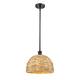 Option Natural Rattan / Oiled Brass