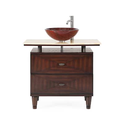 36'' Verdana Vessel Sink Bathroom Vanity