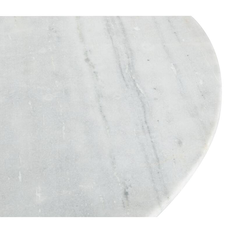 Fullerton Dining Table White & Gold