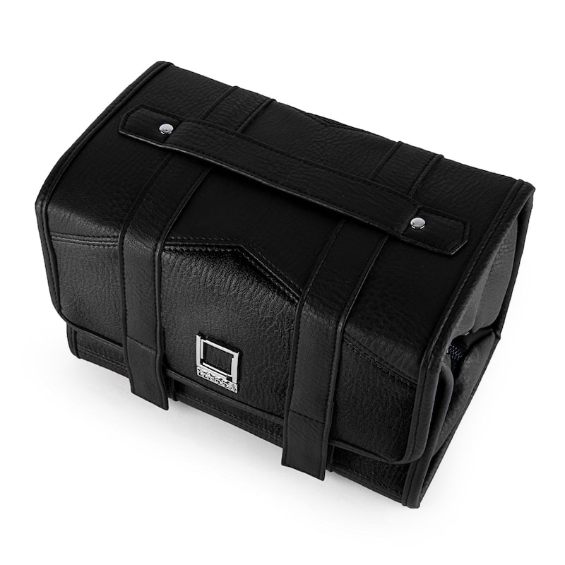 Bathroom Organizer with Funcitonal Pouches and Privacy