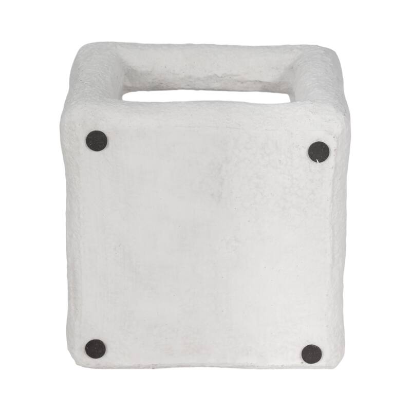 Sagebrook Home Textured Open Square Decorative Object