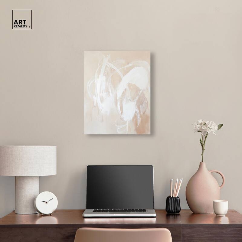 Void Symphony Haze I Canvas by Art Remedy, Gallery Wrapped