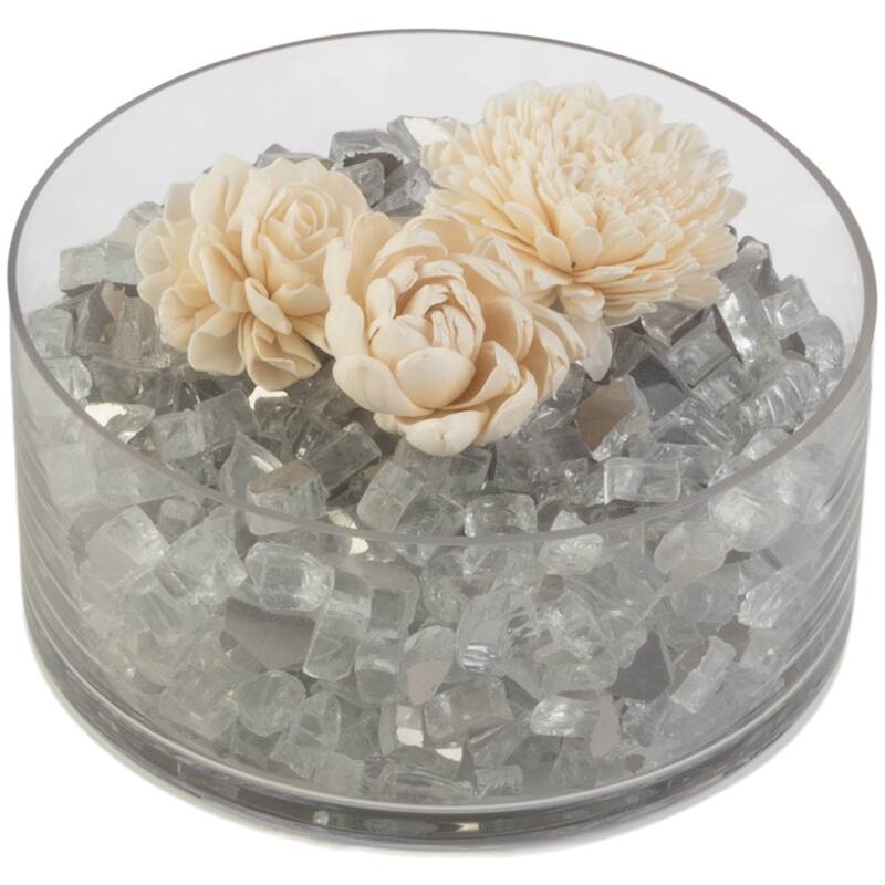 Pure Garden 10lbs Fire Pit Glass - Glass Rocks