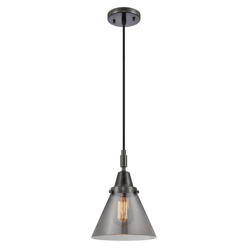Innovations Lighting 447-1P-G43 Cone 8" Wide Mini Pendant with Light