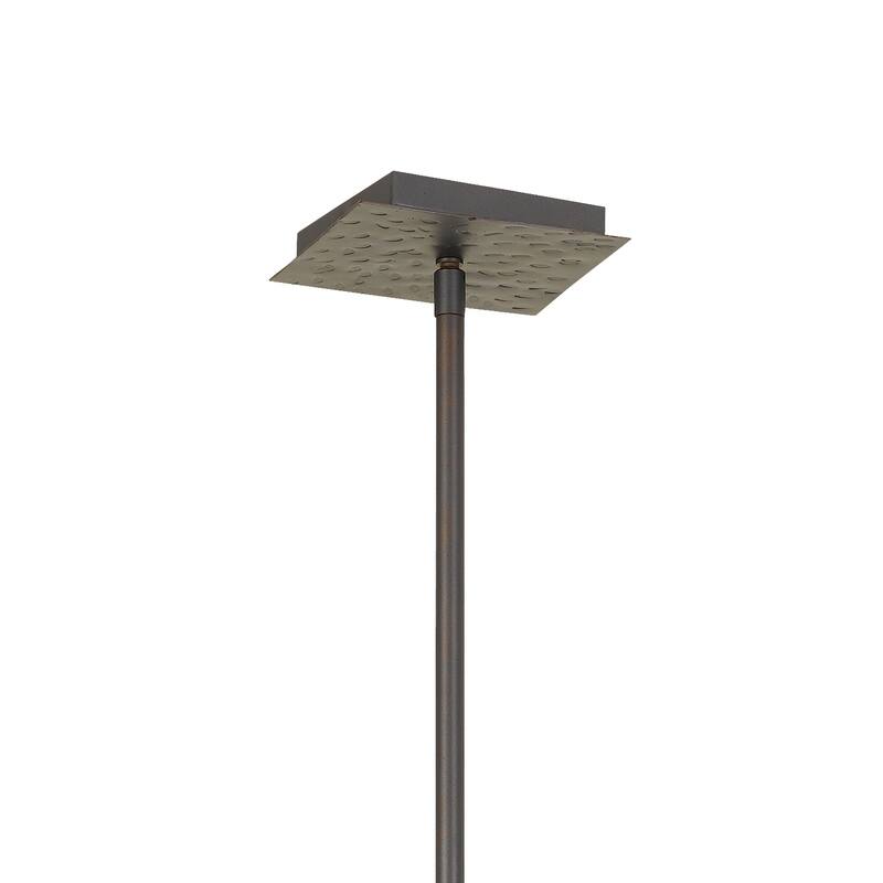 Capri 9 Light Raw Steel Chandelier - 39'' W x 24'' H