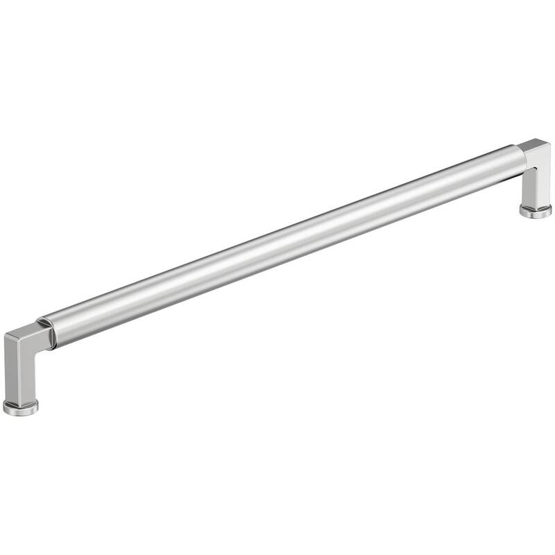 Amerock BP37489 Balon 12-5/8" Center to Center Smooth Handle Cabinet - Polished Chrome
