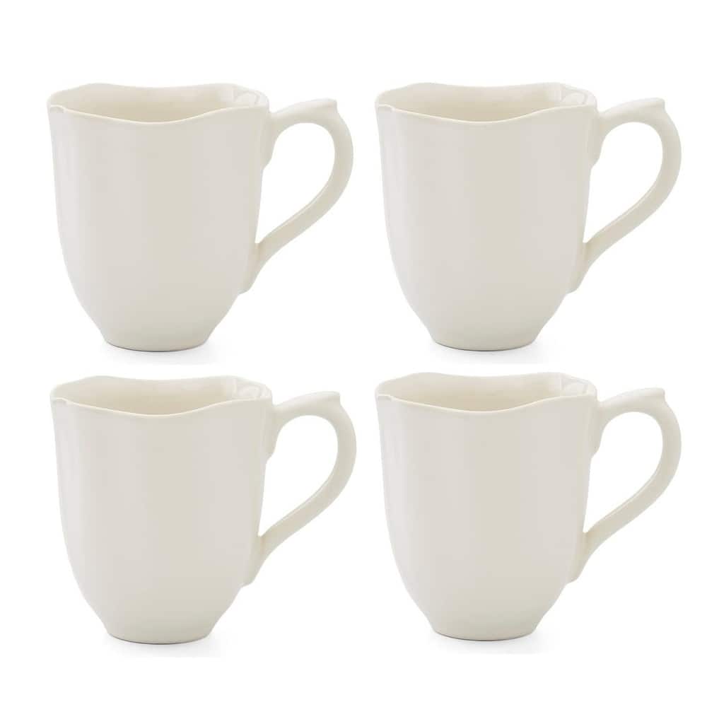 Portmeirion Set of 4 Sophie Conran Floret 14 Ounce Coffee Mugs
