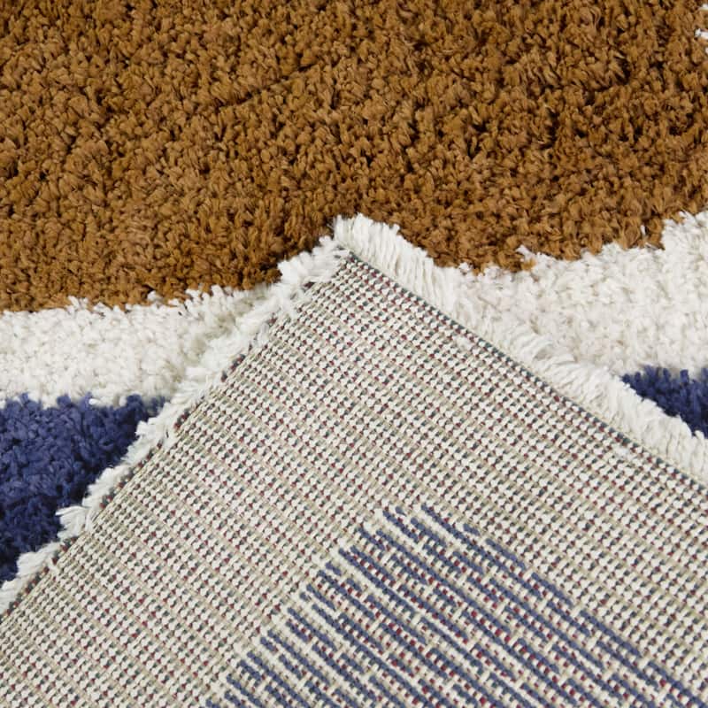 Azzouni Modern Colorblock Area Rug
