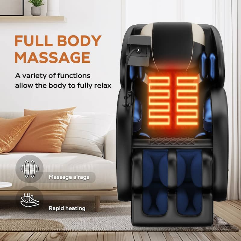 GDFStudio - Avelon Zero Gravity Recliner with Full Body Massage Functions