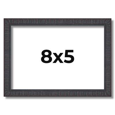8x5 Frame Brown Solid Wood Picture Frame - Complete Modern Photo Frame