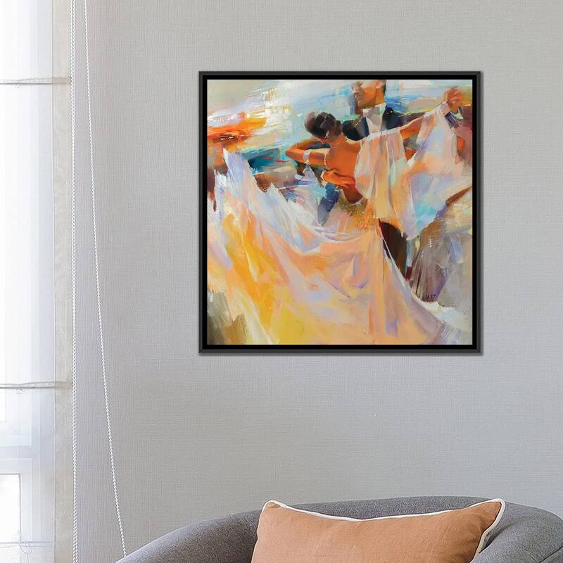 iCanvas "Evening Waltz" by Vasyl Khodakivskyi Framed Canvas Print