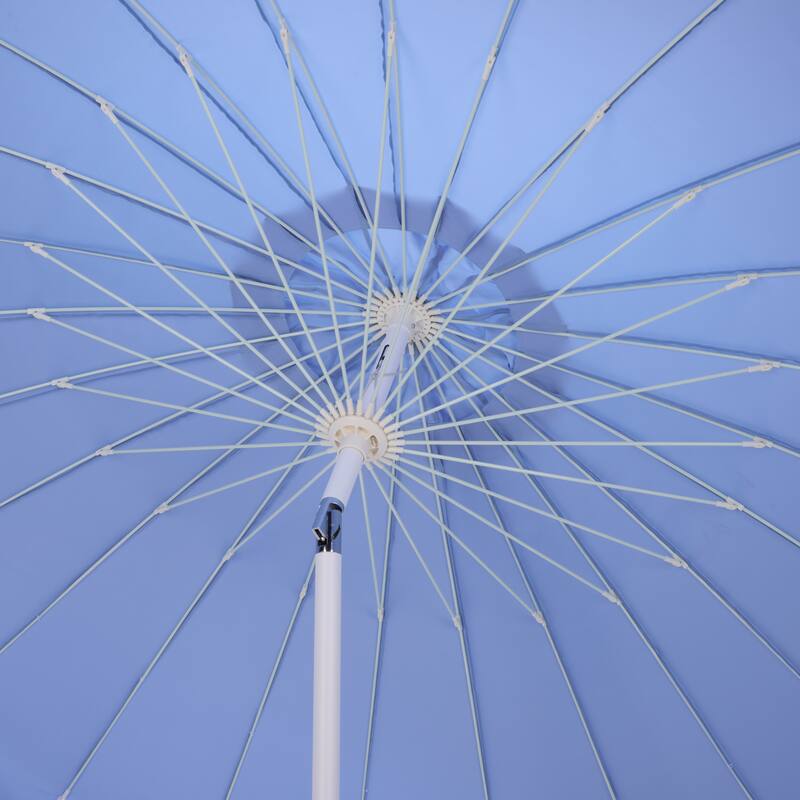 SAFAVIEH Outdoor Living Panza 9ft Crank Umbrella