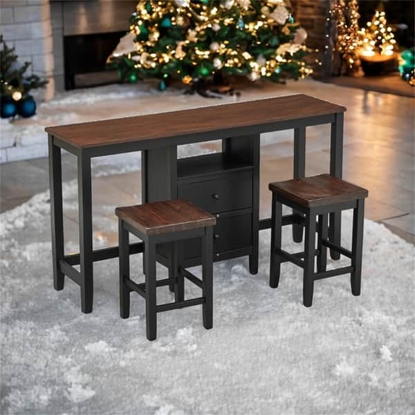 counter height rustic piece