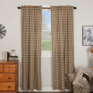 Sawyer Mill Plaid Panel Set - Panel 84x40 - Panel 84x40