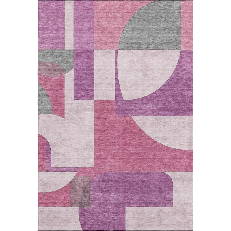 Premium Washable Super Soft Geo Modern Mayfield Rug