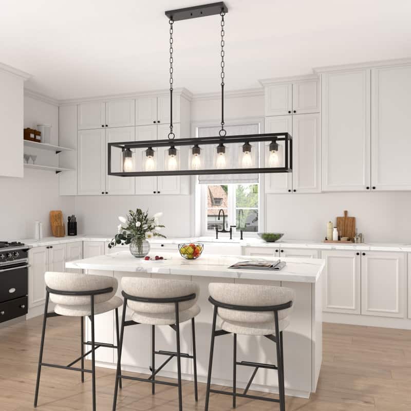 Acroma 7 Lights 52In Modern Kitchen Chandelier - UL - N/A