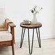 preview thumbnail 41 of 80, Greenage Reclaimed Wood End Table Living Room Night Stand Use
