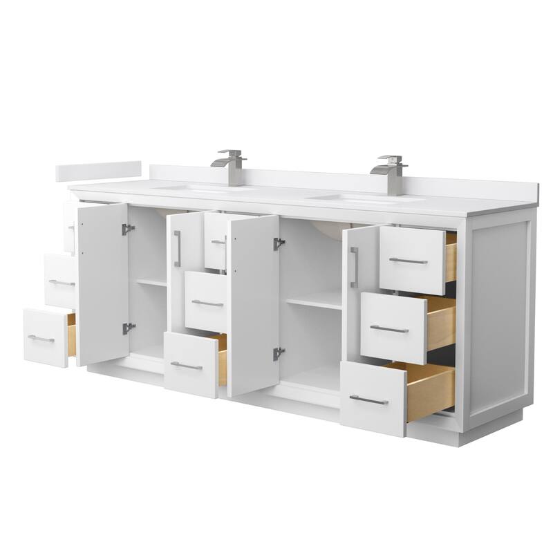 Wyndham Collection WCF414184D-VCA-UNSMXX Strada 84" Free Standing