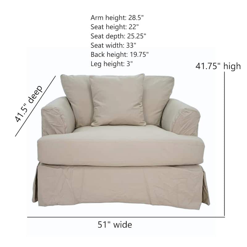 Zack Slipcover Chair