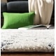 preview thumbnail 3 of 3, SAFAVIEH Berber Fringe Shag Leatha Trellis Rug - Cream/Dark Grey - 5' 3" x 7' 6"