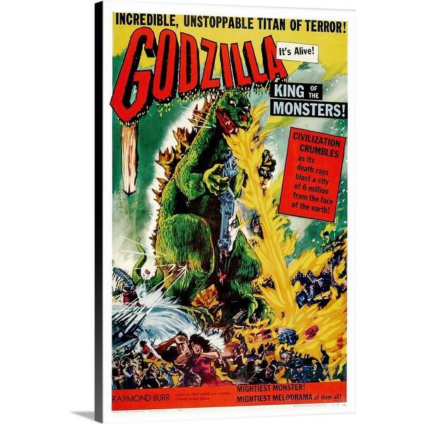 Godzilla, King of the Monsters (1954)" Canvas Wall Art - Bed Bath & Beyond  - 24130968
