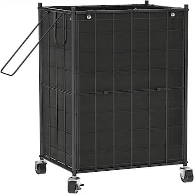 Laundry Hamper with Wheels - 16.9"L x 12.2"W x 28.1"H