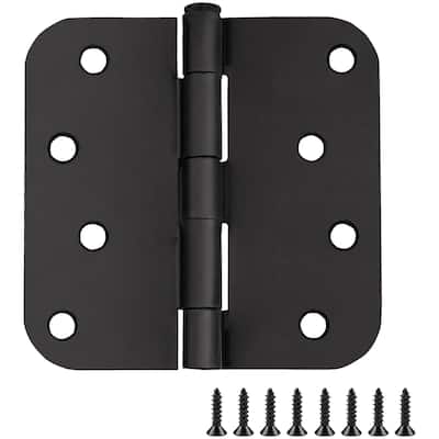 Design House 188979 4" x 4" Butt 5/8" Radius Corner Surface Mount Door