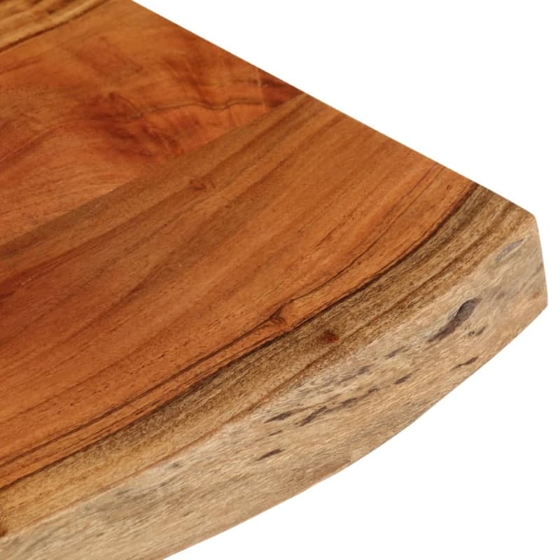 vidaXL Table Top Replacement Board Tabletop Accessory Solid Wood Live Edge