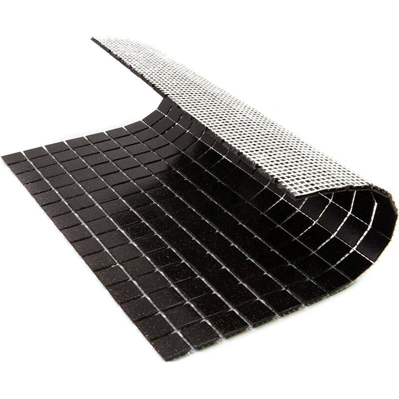 Apollo tile 12" x 12" Dune Glossy Dark Brown Glass Tile (20 sq ft/case) - 20 Pack