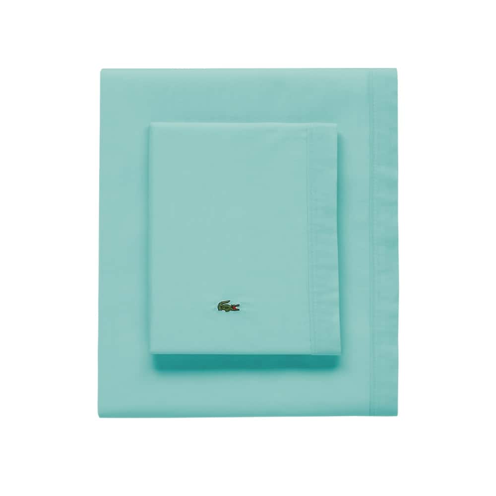 Lacoste Percale Cotton 2-Piece Pillowcase Set