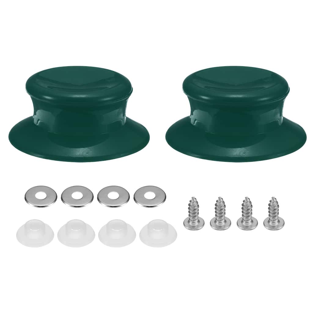 2pcs Pot Pan Lids Replacement Knob, Plastic Pan Cover Holding Handles