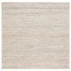 preview thumbnail 50 of 53, SAFAVIEH Handmade Marbella Antonella Modern Jute Rug 6' Square - Light Grey - Square