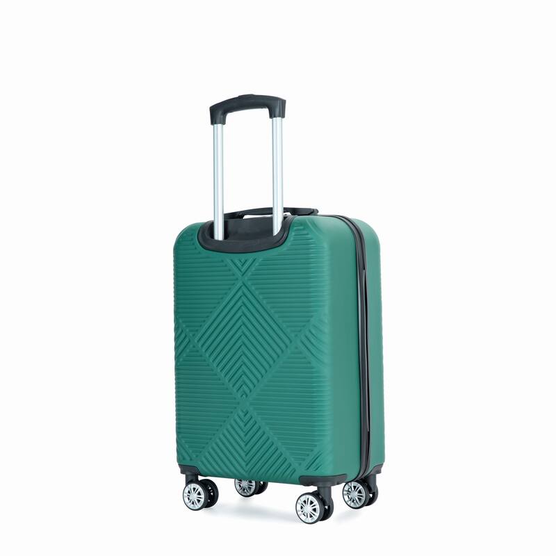 20/14" Spinner Wheels Luggage Sets 2 Piece Lightweight Suitcase Sets, Carry On Trunks Sets
