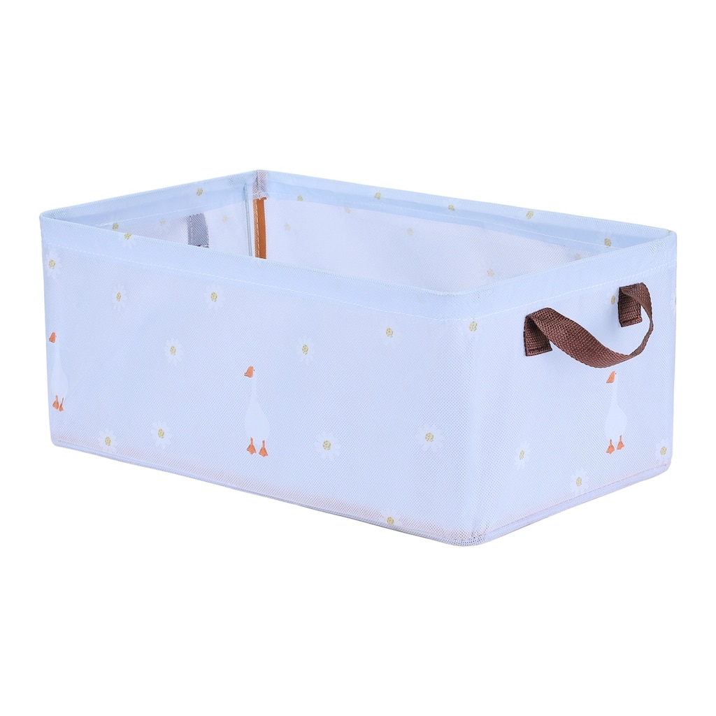 Storage Cube, 1 Pack Fabric Storage Bins with Handles for Shelves Closet, Collapsible Storage Basket for Organizing Clothes