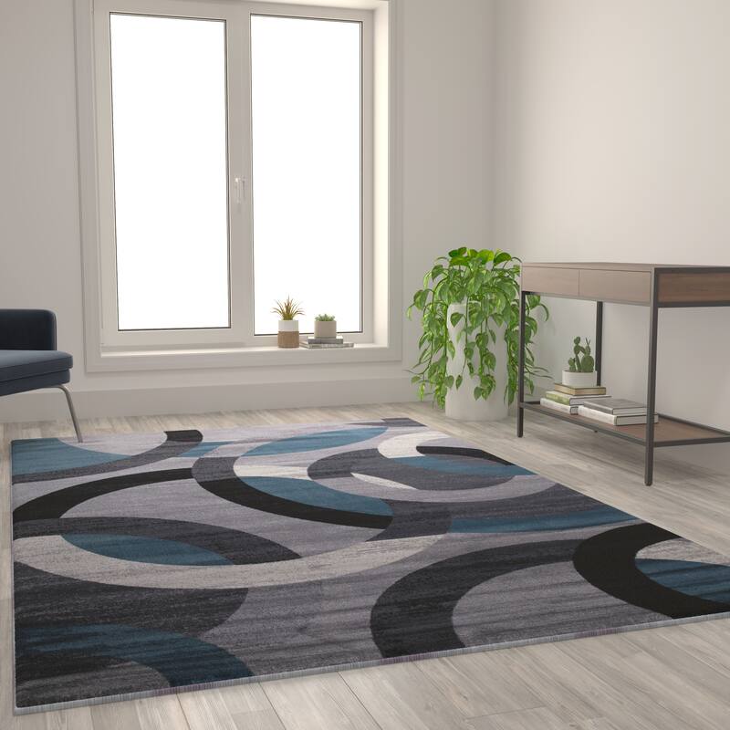 Modern Geometric Design Area Rug