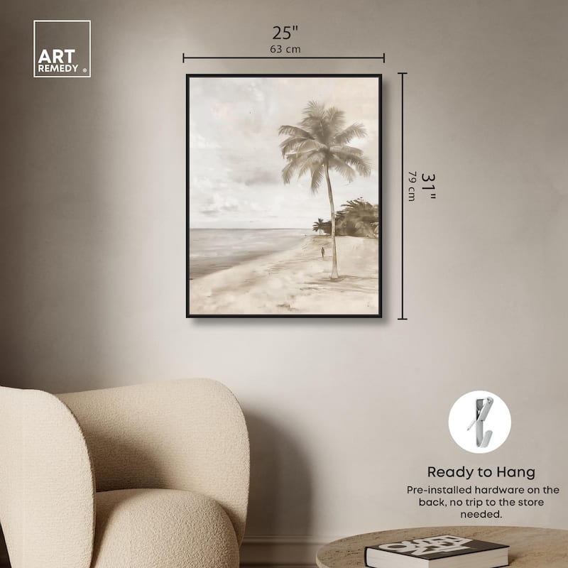 Vastness of the Sea II Canvas by Art Remedy
