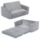 preview thumbnail 1 of 10, Serta Perfect Sleeper Extra Wide Convertible Sofa to Lounger