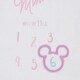 preview thumbnail 4 of 3, Disney Minnie Mouse Milestone Baby Blanket