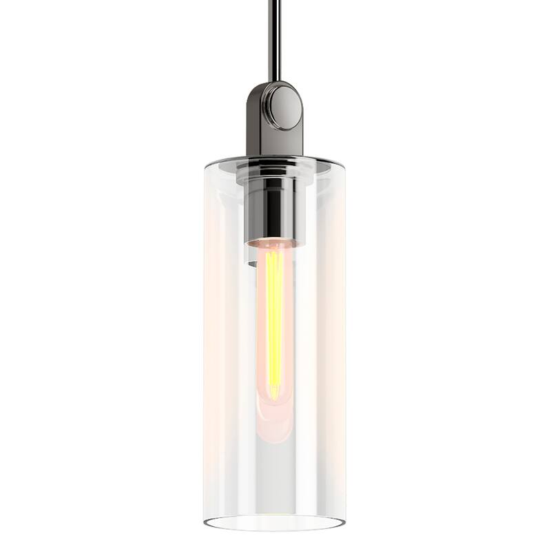 Kohler Lighting 35876-PE01 Crue 5" Wide Mini Pendant with Clear Glass